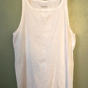 Calvin Klein tank white medium